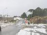 Forte chuva de granizo atinge Urupema e gelo muda paisagem na Serra; veja fotos
