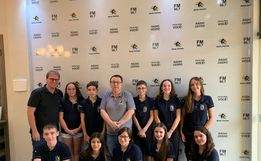 Vereadores Mirins da VIII Legislatura fazem visita à Radio Cedro FM