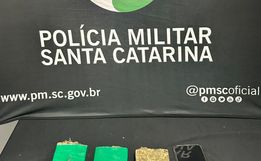Jovens são presos com 1 kg de maconha em abordagem da PM na BR-163