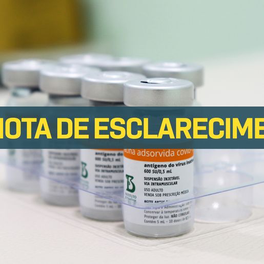 Esclarecimento da Secretaria de Saúde de Descanso em relação à vacinação