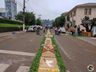 Itapiranga prepara tapetes para celebrar Corpus Christi