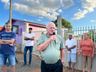Moradores comemoram a inauguração de mais uma pavimentação em Campo Erê