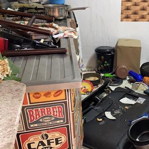 Casa do pai de menino achado em tambor é depredada em Campinas