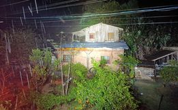 Chuva de granizo assusta em SC e moradores têm casas danificadas