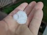 Temporal com chuva de granizo causa estragos na região Extremo-Oeste catarinense