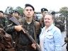 Exército entrega boinas pretas aos novos soldados em São Miguel do Oeste