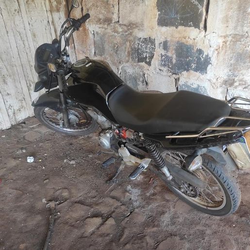 Motocicleta furtada é recuperada em São Miguel do Oeste