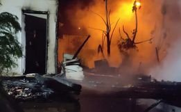 Incêndio destrói residência no interior de São José do Cedro