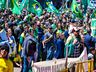 Imagens: Manifestantes pedem intervenção Federal em frente ao 14ºRCMec