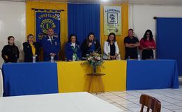 Karine Povala é reeleita presidente do Lions Clube de Santa Helena