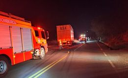 Jovem de 22 anos morre em acidente entre moto e caminhão na SC-157