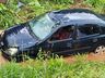 Mulher fica ferida em saída de pista no interior de Guaraciaba 