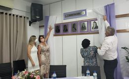 Galeria Rosa é inaugurada em Sessão Solene da Câmara de Vereadores de Iporã do Oeste