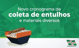 Prefeitura realiza nova coleta de entulhos nos bairros e centro