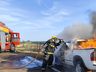 Incêndios em veículos são registrados com pouco mais de 10 minutos de intervalo em Chapecó