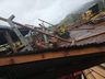 Temporal derruba árvores, alaga estradas e causa prejuízos no interior de SMOeste 