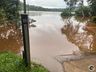 Nível do Rio Uruguai ultrapassa 8 metros acima do normal e pontes são interrompidas