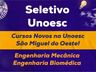 Unoesc abre ao menos dois cursos de engenharias em São Miguel do Oeste