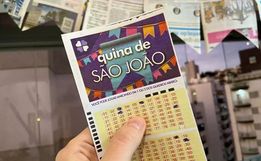 Três apostas ganhadoras dividem o prêmio de R$ 229 milhões da Quina de São João 