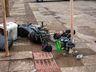 Idosa é atropelada por motociclista na Willy Barth 