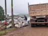 Município finaliza a primeira recolha de materiais recicláveis