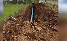 Casan já construiu mais de meio quilômetro da nova adutora em SMOeste