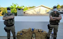PM apreende mais de 200 kg de maconha no Extremo Oeste