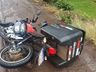 Colisão entre moto e carro deixa homem ferido na SC 163, em Iporã do Oeste