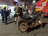 Motociclista fica ferido após colidir na traseira de carro em SMOeste