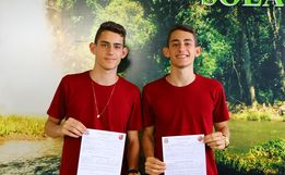 Atletas de Palma Sola participam de testes no Flamengo