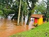 FOTOS: Nível de água do Rio Uruguai começa estabilizar em Itapiranga