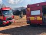 Incêndio em veículo mobiliza bombeiros de Campo Erê