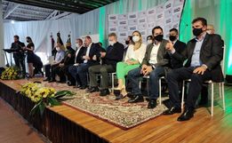Iniciada a solenidade para concessão da aduana em Dionísio Cerqueira