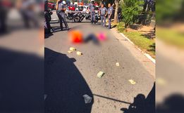 VÍDEO: Imagens mostram momento que criminoso é baleado em SP