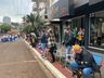 Linha do tempo sobre agricultura e indústria foi trabalhado no desfile cívico