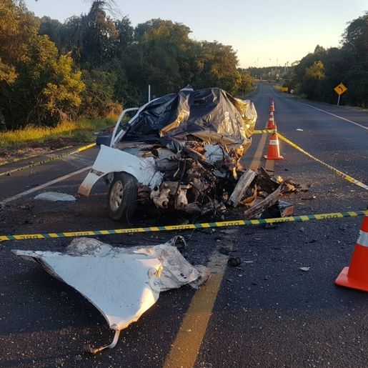 Caminhonete da região se envolve em violenta colisão com morte no Paraná