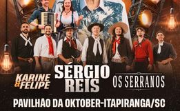 Sérgio Reis será atração em show beneficente em Itapiranga