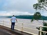 FOTOS: Nível de água do Rio Uruguai começa estabilizar em Itapiranga