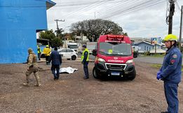 Homem morre vítima de atropelamento em São Miguel do Oeste 