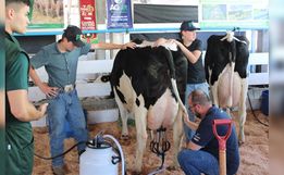 Primeira ordenha do Torneio Leiteiro é realizada na Faismo 2025