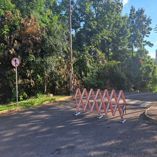 Prefeitura de Itapiranga altera sentido da rua Professora Lídia Back 