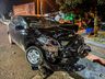 Colisão lateral deixa dois feridos no bairro Agostini; assista ao vídeo