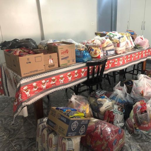 Lar Aprisco recebe 750 quilos de alimentos da PRF