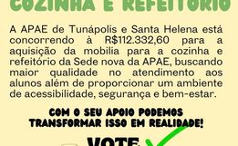 APAE de Tunápolis busca alternativas para concluir sede própria