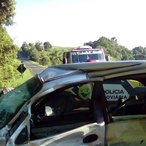 Mulher morre em acidente entre São Lourenço do Oeste e Vitorino