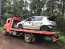 Motorista fica ferido em saída de pista seguida de choque em poste na SC-492
