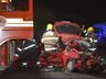 VÍDEO: Colisão frontal deixa uma pessoa morta e outra gravemente ferida na BR-282 