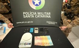 Polícia prende casal por tráfico de drogas em São Miguel do Oeste  