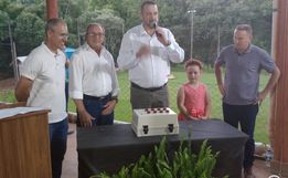 Projeto de recalque de água do Rio Jundiá é inaugurado em São João do Oeste