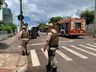 VÍDEO: Colisão lateral entre dois veículos deixa dois feridos em SMOeste 